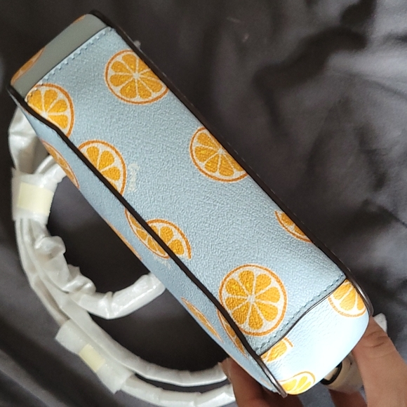 Coach Orange Slice Crossbody Camera Bag - Picture 5 of 6